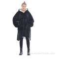 100% polyester super soft warm Comfortable Hoodie Blanket